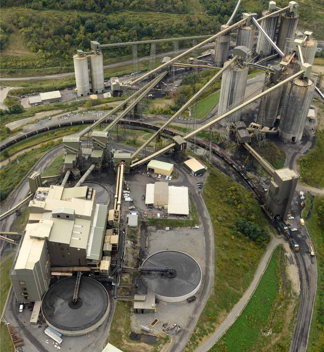 Coal preparation plant