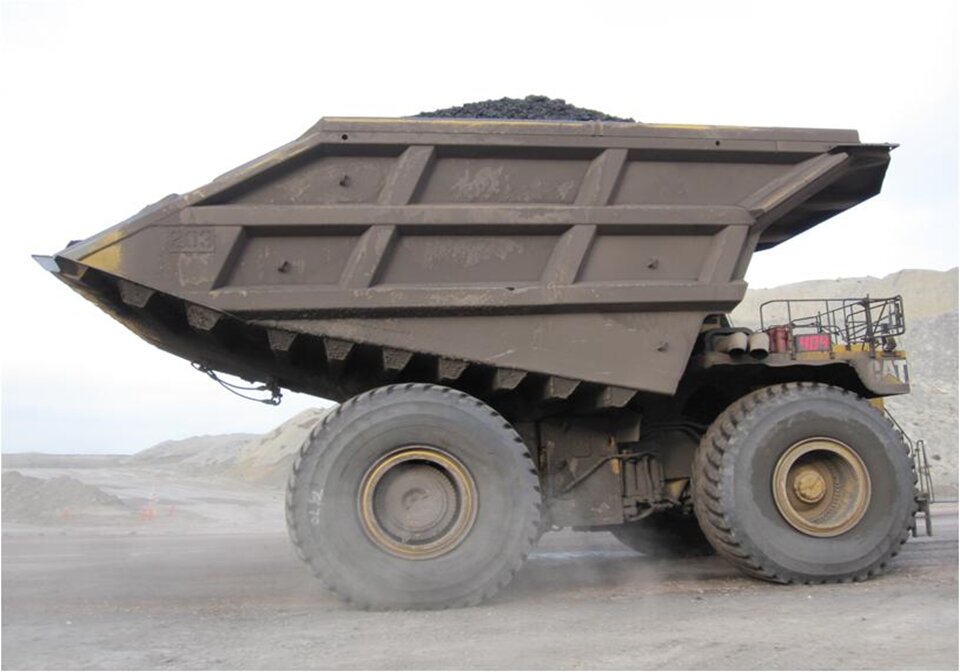 Mining haul truck